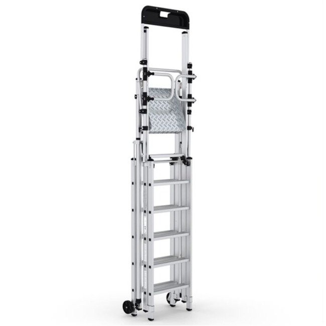 climb-it telescopic platform ladder cav971 closed