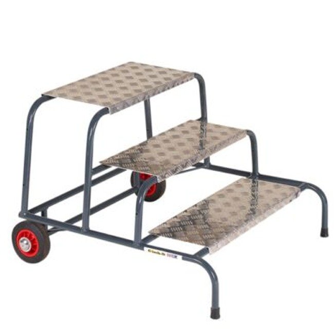 climb-it wide working steps 3-tread