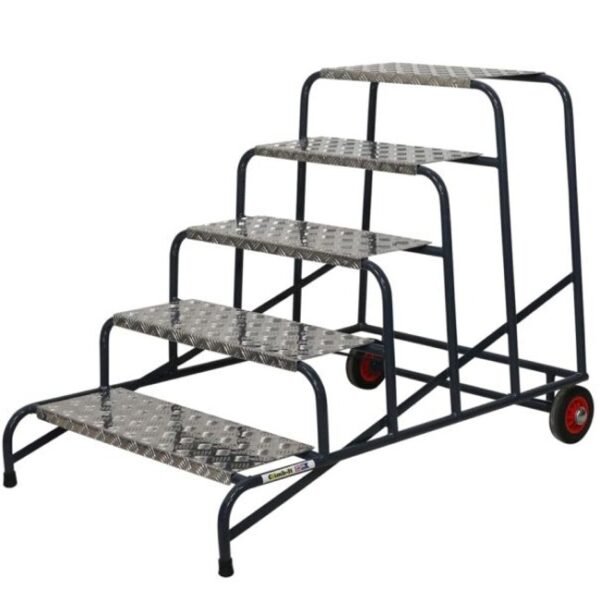 climb-it wide working steps 5-tread