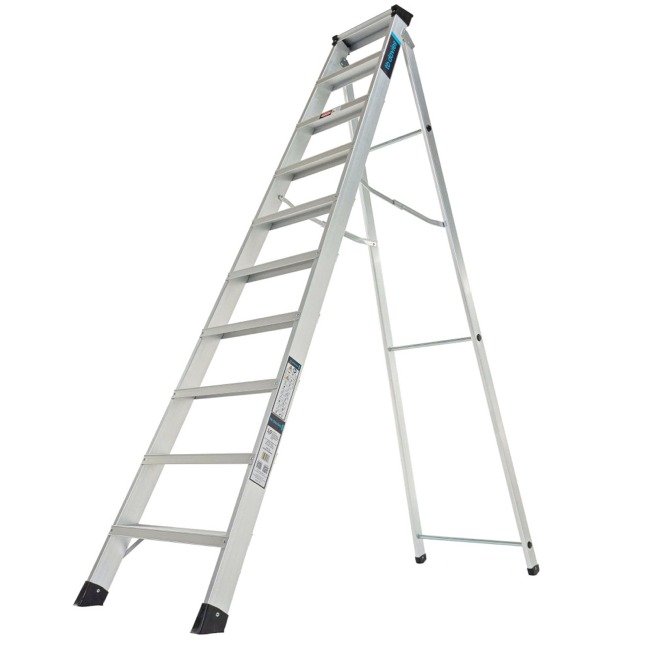 TB Davies HDUTY-S Aluminium Professional Swingback Step 10 tread