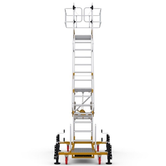 climb-it cagsan adjustable height platform tanker ladder