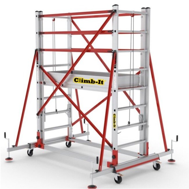 climb-it extenda aluminium tower 2745