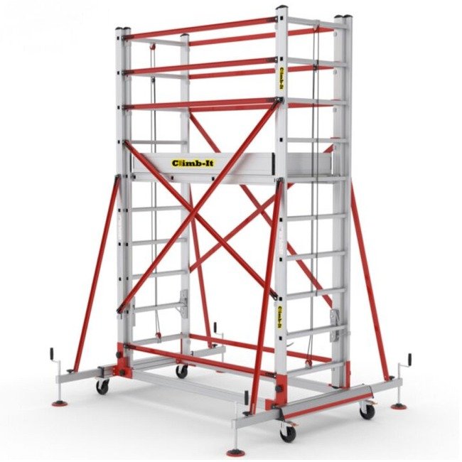 climb-it extenda aluminium tower 3827