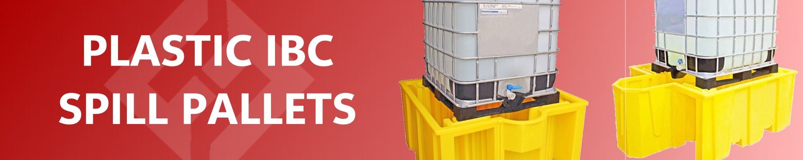 PLASTIC IBC spill pallat bund romold, jonesco, hazstor, justrite