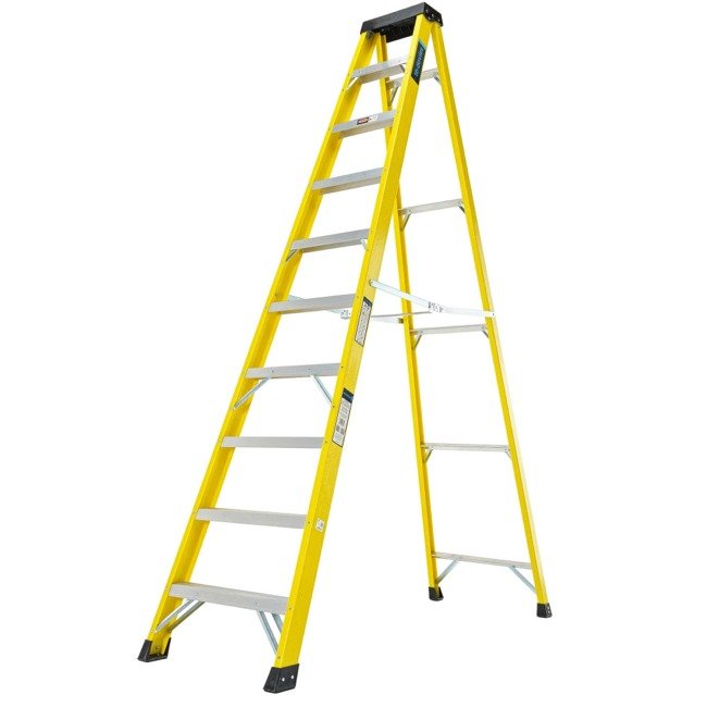 TB Davies Insul8-s fibreglass swing back step ladders 10 tread