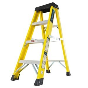 TB Davies Insul8-s fibreglass swing back step ladders 4 tread