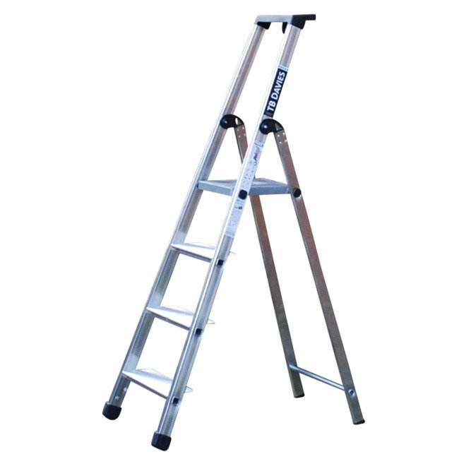 TB Davies Maxi Aluminium Professional Platform Steps 4 tread
