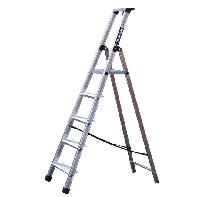 TB Davies Maxi Aluminium Professional Platform Steps 5 tread