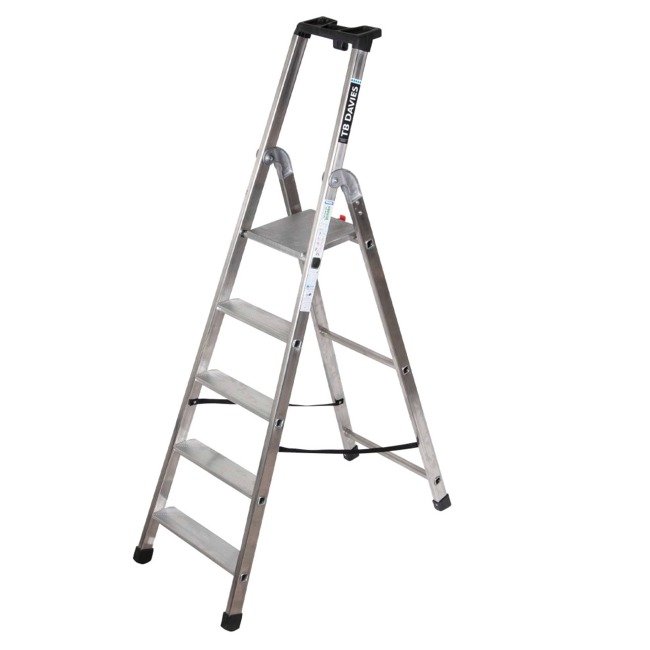 TB Davies HDUTY-S Aluminium Professional Platform Steps 5 tread