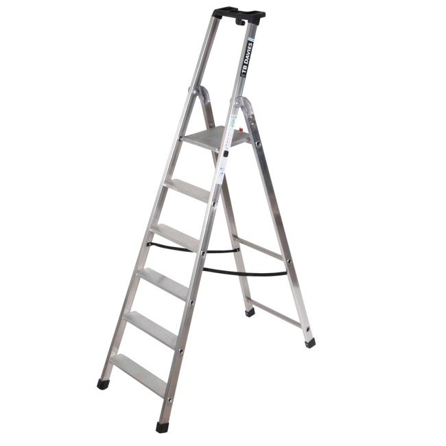TB Davies HDUTY-S Aluminium Professional Platform Steps 6 tread