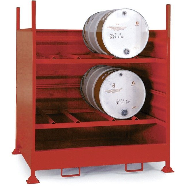 Hazstor HD4 Stackable Drum Pallet