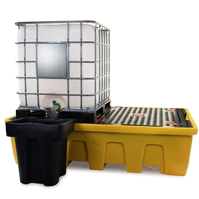 Jonesco hazstor double ibc spill pallet