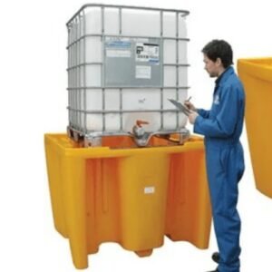 Jonesco hazstor spill pallet with grating