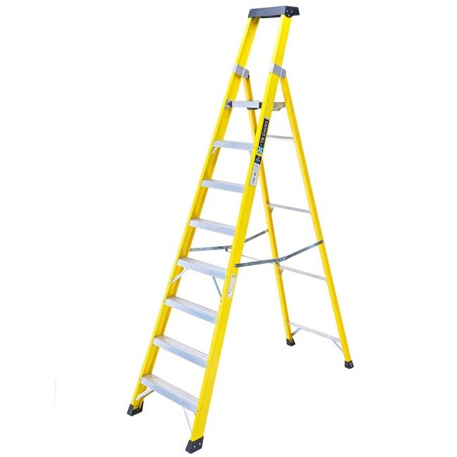 TB Davies Insul8-P fibregalss insulated safety platform steps 8 tread