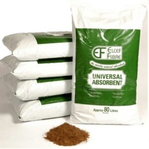 Elcef Fibre Universal Absorbent | 80-Litre Bags