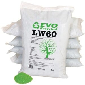 Evo Recycled LW60 Wood Fibre Absorbent | 60-Litre Bags