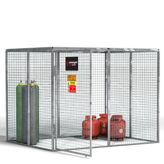 Armorgard Gorilla Gas Cage GGC10 - 2412w x 1866d x 1831h