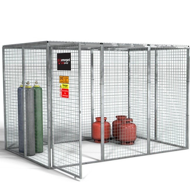 Armorgard Gorilla Gas Cage GGC11 - 2712w x 1866d x 1831h