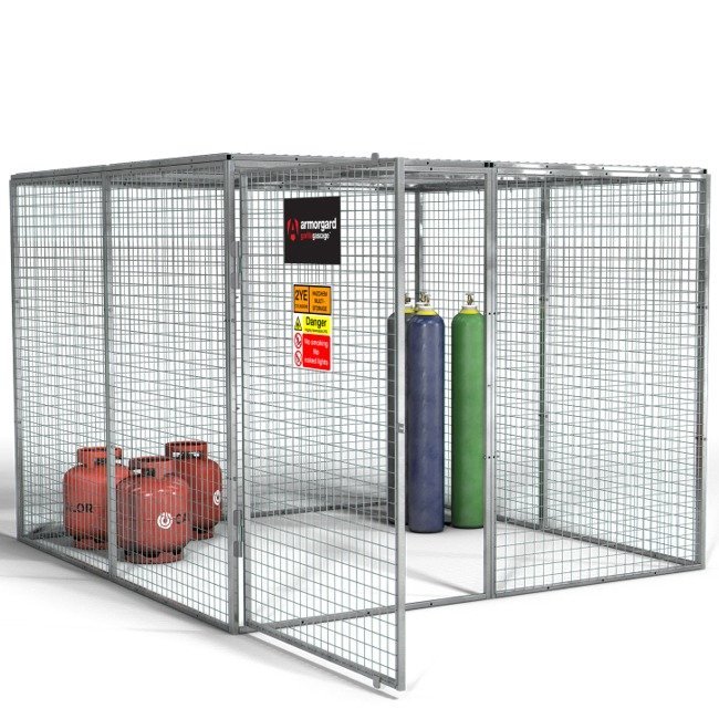 Armorgard Gorilla Gas Cage GGC12 - 2412w x 2466d x 1831h
