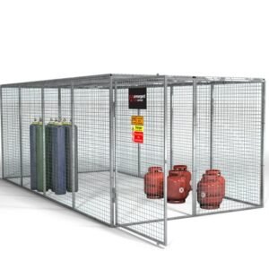 Armorgard Gorilla Gas Cage GGC14 - 2412w x 4866d x 1831h
