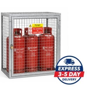 Hazstor Gasafe GSM1 galvanised steel gas storage cage