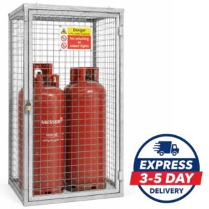 Hazstor GC4 galvanised steel gas storage cage