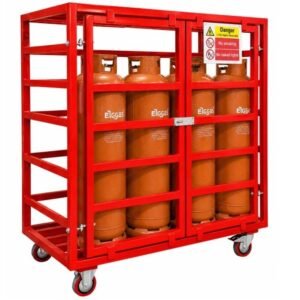 Hazstor Gasafe GS5 Mobile Gas Bottle Cage