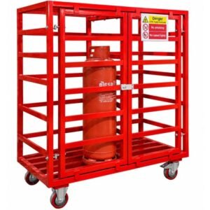 Hazstor Gasafe GS6 Mobile Gas Bottle Cage