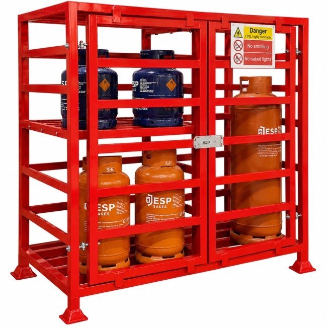 Hazstor Gasafe GS4 Static Gas Bottle Cage