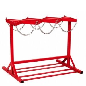Hazstor Gasafe GSR6 Gas Cylinder Floor Rack