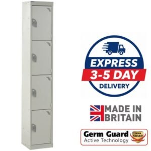 qmp express 4 door locker grey