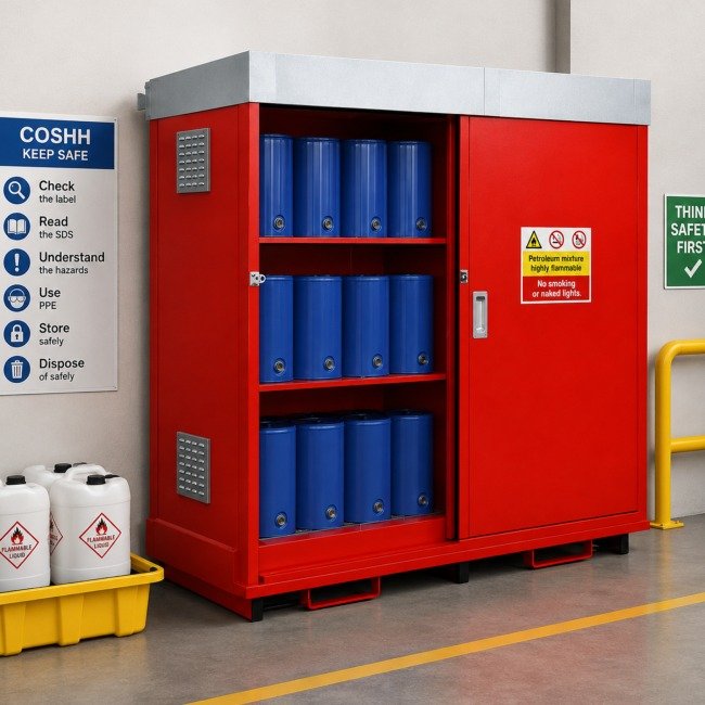 Category Slide Coshh Storage