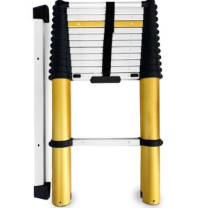 Drabest MAX aluminium telescopic ladder with 13 treads