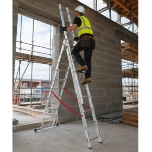 TB Davies Stilo aluminum combination ladder