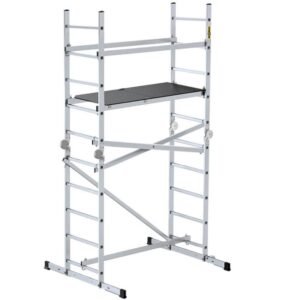 Drabest IKAR aluminium scaffold tower and ladder system for professional use