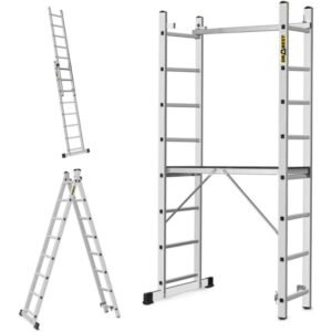 Drabest Pro 2x8 aluminium ladder scaffolding