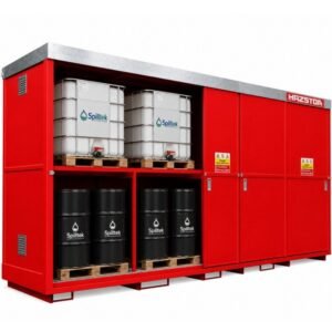 Hazstor Dual Purpose Chemical Store | 48 Drum / 12 IBC