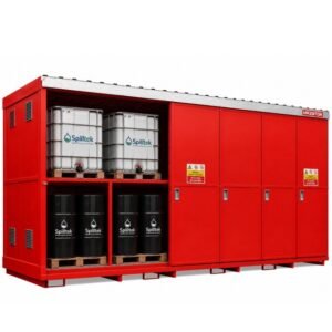 Hazstor Dual Purpose Chemical Store | 96 Drum / 24 IBC