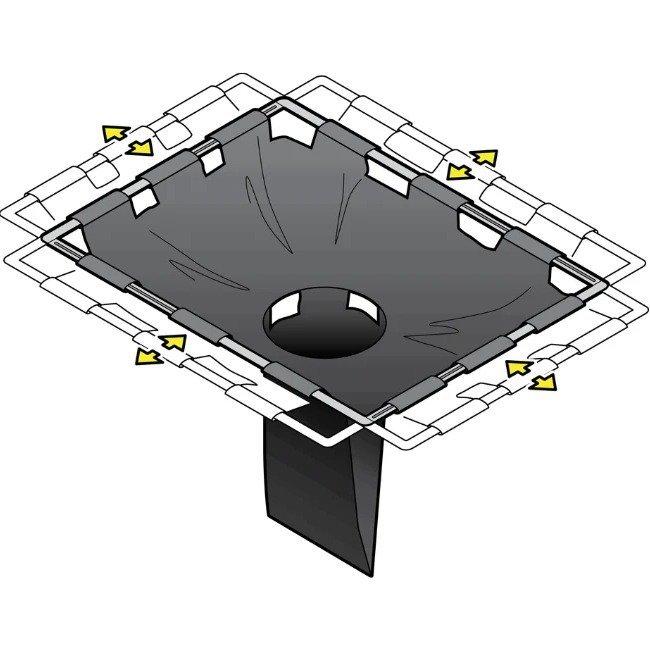 Ultra Drain Guard with Adjustable Frame - Image 2