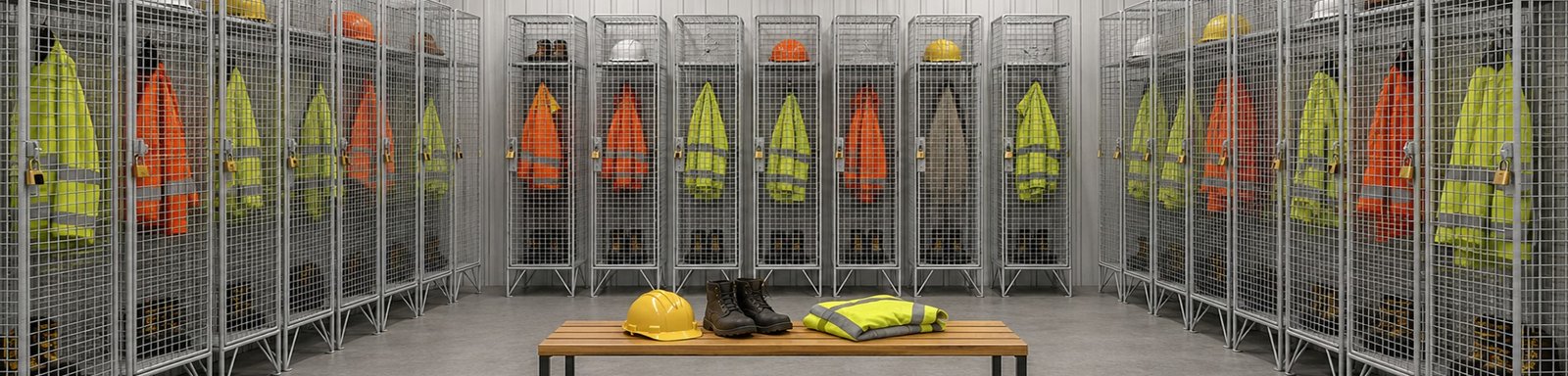 Wire Mesh Lockers