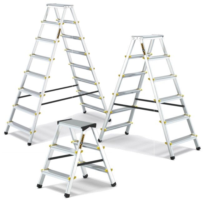 Drabest professional double -sided steps group