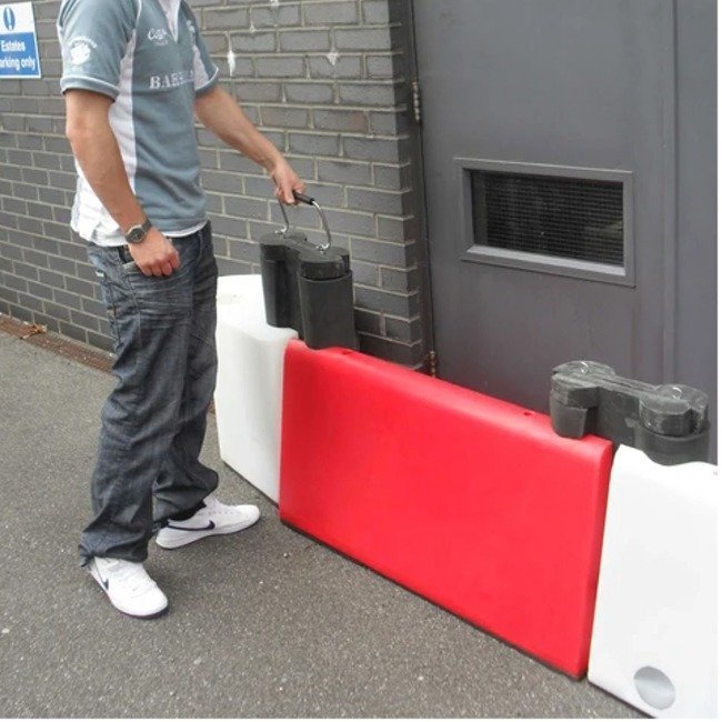 FloodStop barrier flood defense system